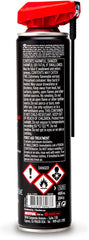 Motul C2 Chain Lube Road label detail highlighting product range