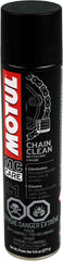 Motul Chain Care Set easy-application spray simplifies maintenance with no tools required