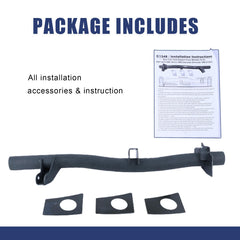 Mountainpeak rear crossmember fit for 2007-2014 trucks ensuring solid alignment.