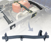 Mountainpeak rear fuel tank crossmember installed on 2007-2014 Silverado for reliable mounting.