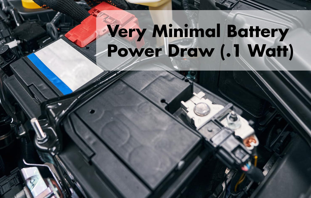 MouseBlocker in car engine bay protecting wiring from rodent damage