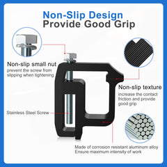 moveland maximum size 1.4 inches clamp opening for proper sizing