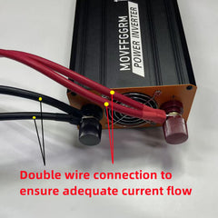 MOVFFGGRM 3000W inverter protection features safeguard equipment.
