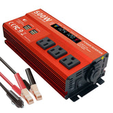 MOVFFGGRM 500W inverter front view for reliable on‑vehicle power on trips.