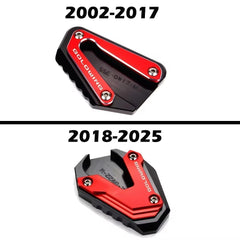 MOWOK Goldwing kickstand foot pad side-view shows discreet upgrade.