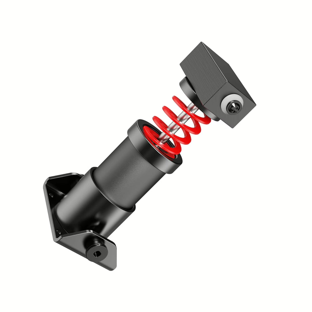 MOZA Racing SR-P Lite brake pedal top view highlighting durable, realistic feel design.