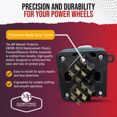 Shifter installed on Ford F-150 Power Wheels demonstrating replacement fit