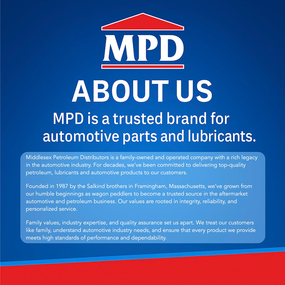 MPD Muffler Cement Putty compact packaging ideal for shop use.