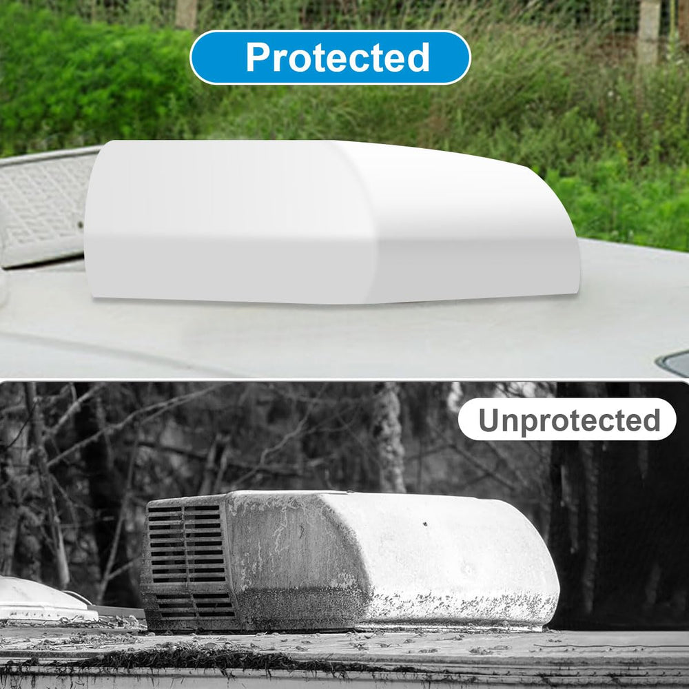 MQLD RV AC cover 600D Oxford fabric for durable all season use