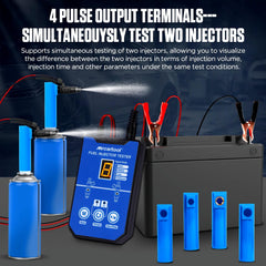 MR CARTOOL eight-pulse-modes allow versatile engine-condition simulations.