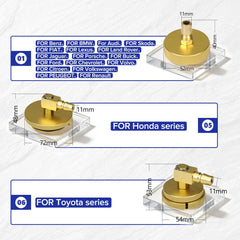 MR CARTOOL F109 73mm Honda adapter for popular models