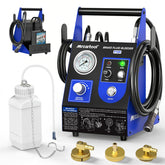 MR CARTOOL F109 front view showing compact brake bleeder for garage use