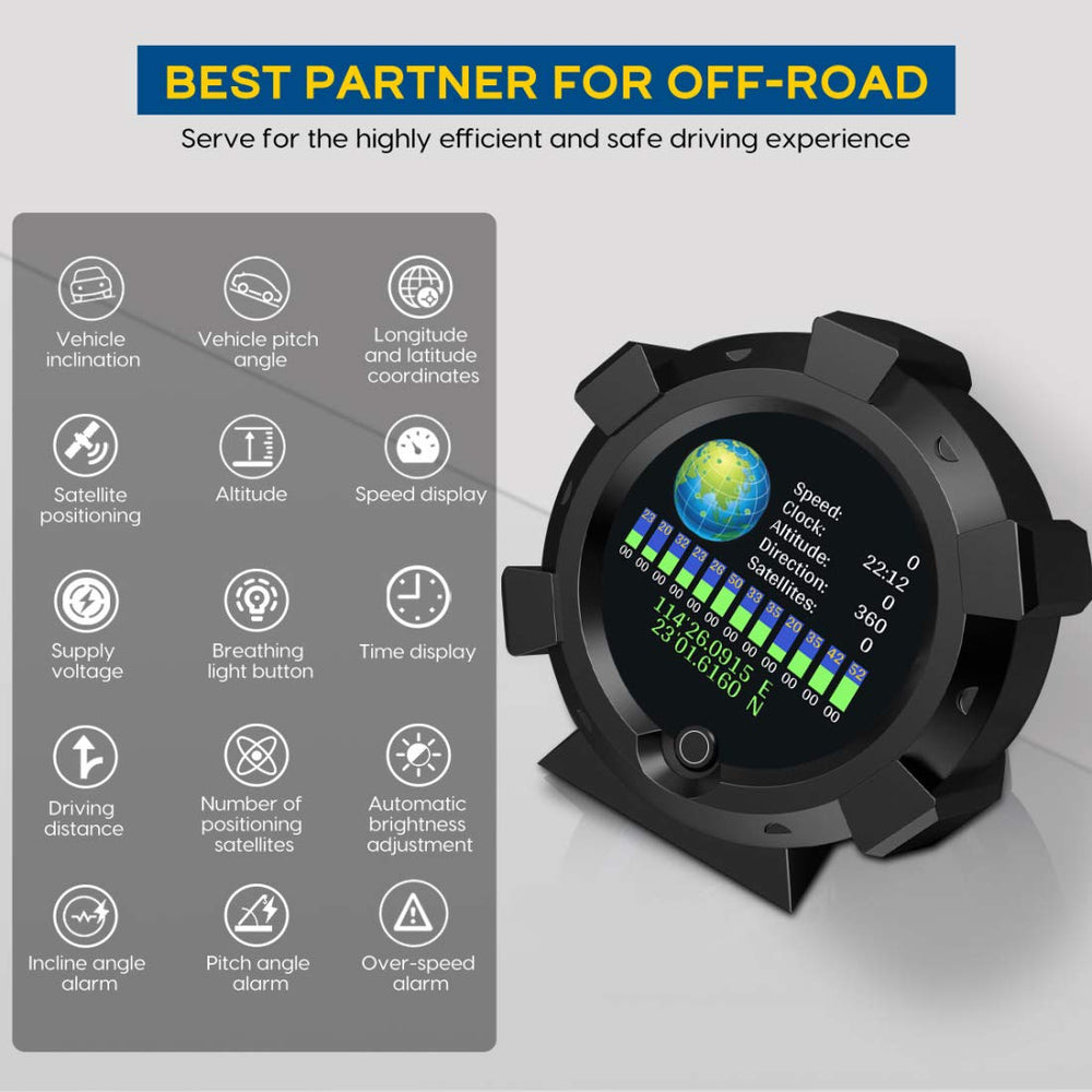 MR CARTOOL X95 color HUD screen enhances visibility in bright daylight