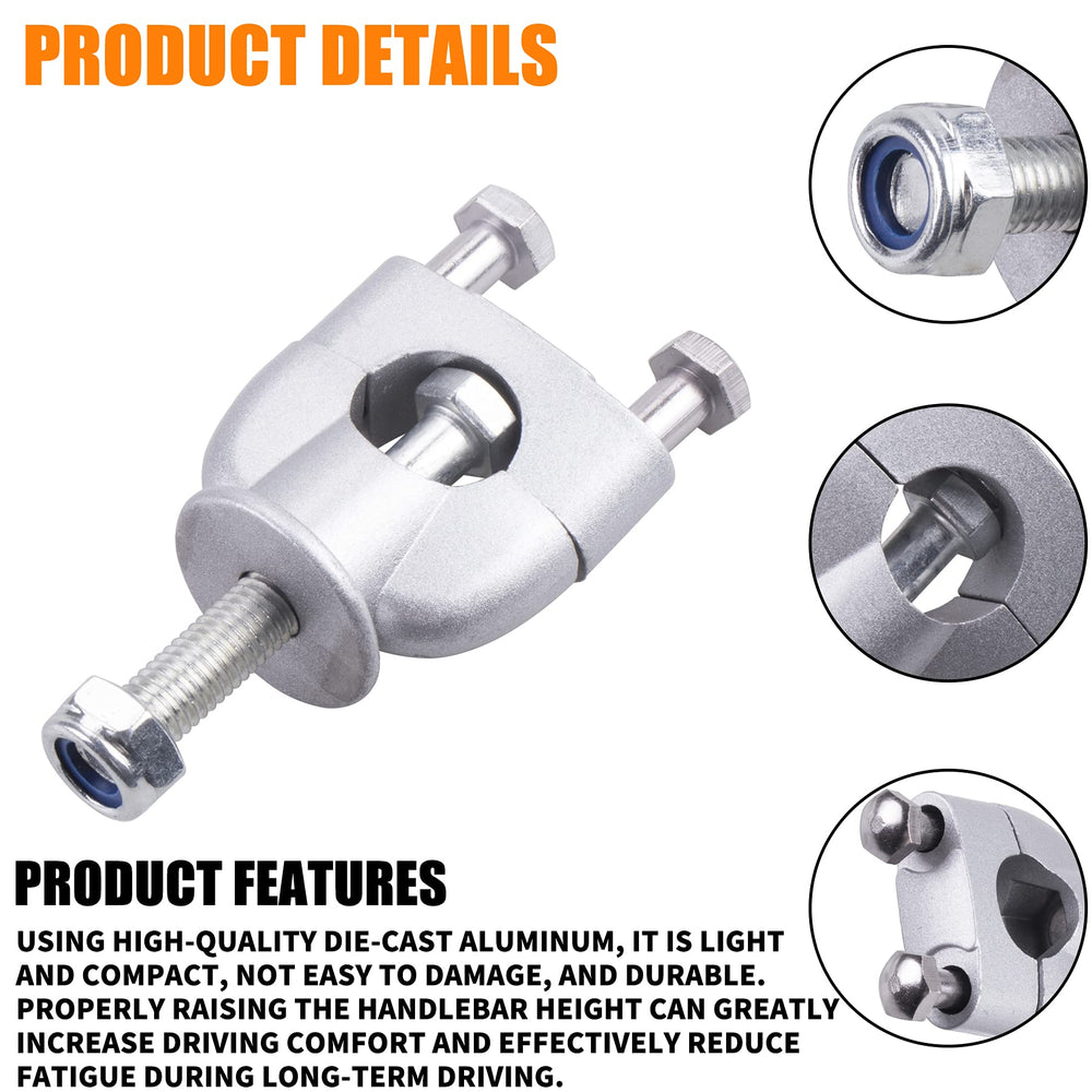 MRELC universal clamps enable quick, secure installation across ATVs and dirt bikes.