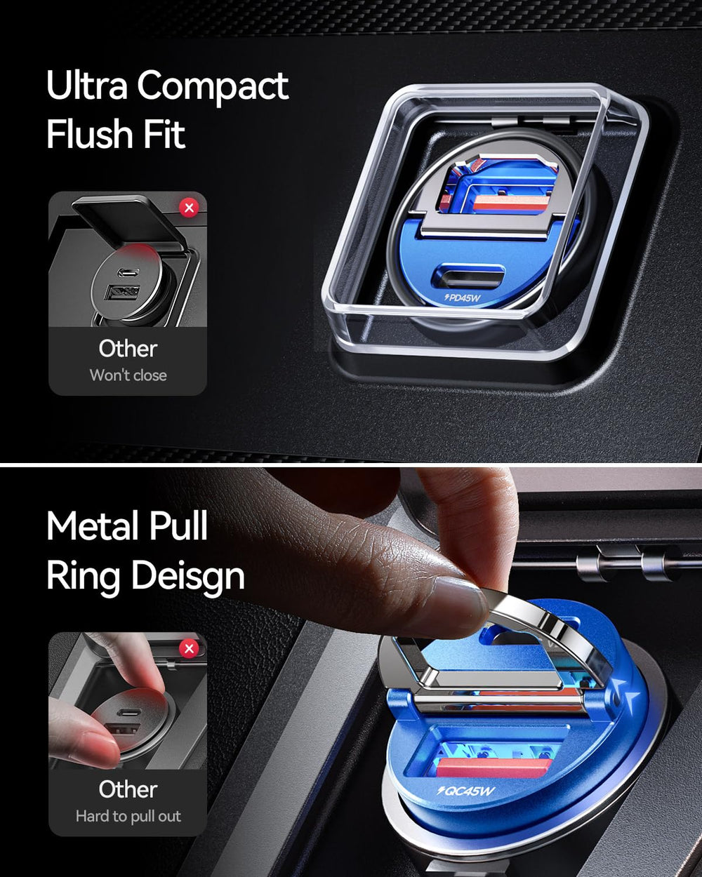 MRGLAS metal shell emphasizes durability and efficient heat management.