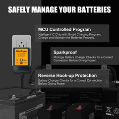 Mroinge MBC015 LED indicators show charging stages clearly