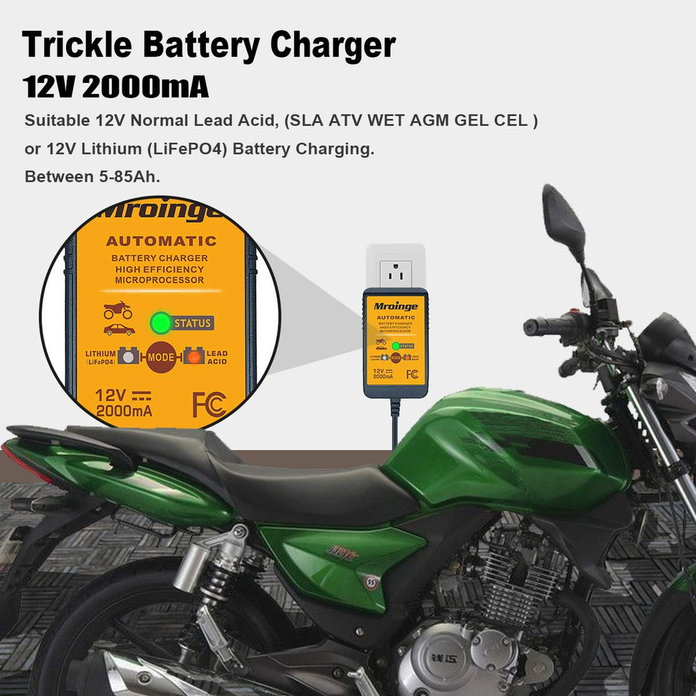 Mroinge MBC022 LED indicators show charging status at a glance.