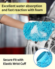 MR.SIGA machine washable mitt supports repeated use after each clean