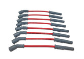 MSD 32829 wire set red closeup shows copper conductor for efficient spark delivery