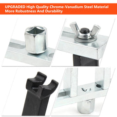 MSLANE durable steel construction supports repeated use