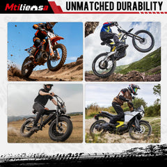 Mtilieosa off-road bike ready for pit and mini bike use.