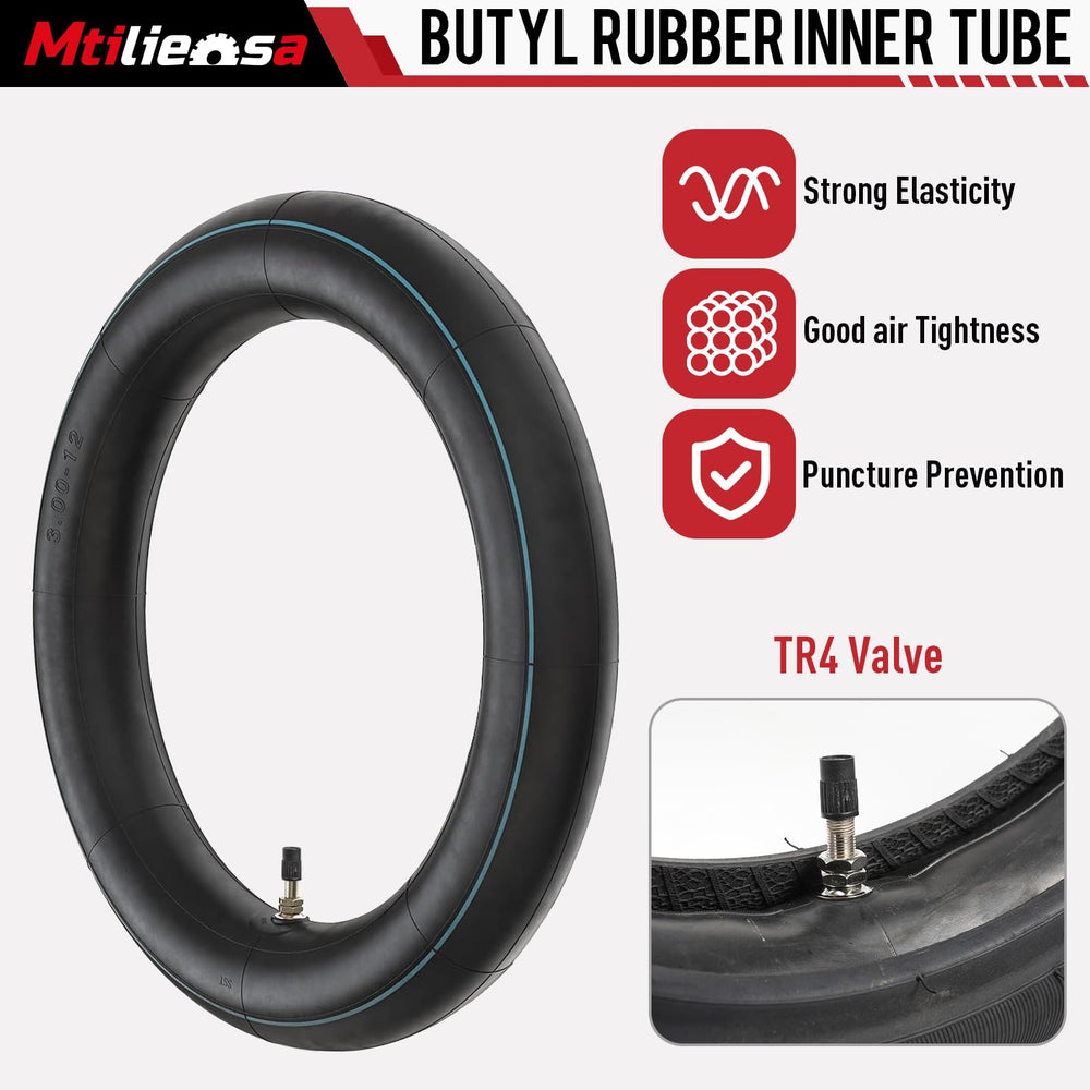 Mtilieosa TR4 valve stem enables quick inflation and broad compatibility.
