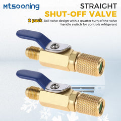 Mtsooning knurled nuts allow quick finger tightening during service.