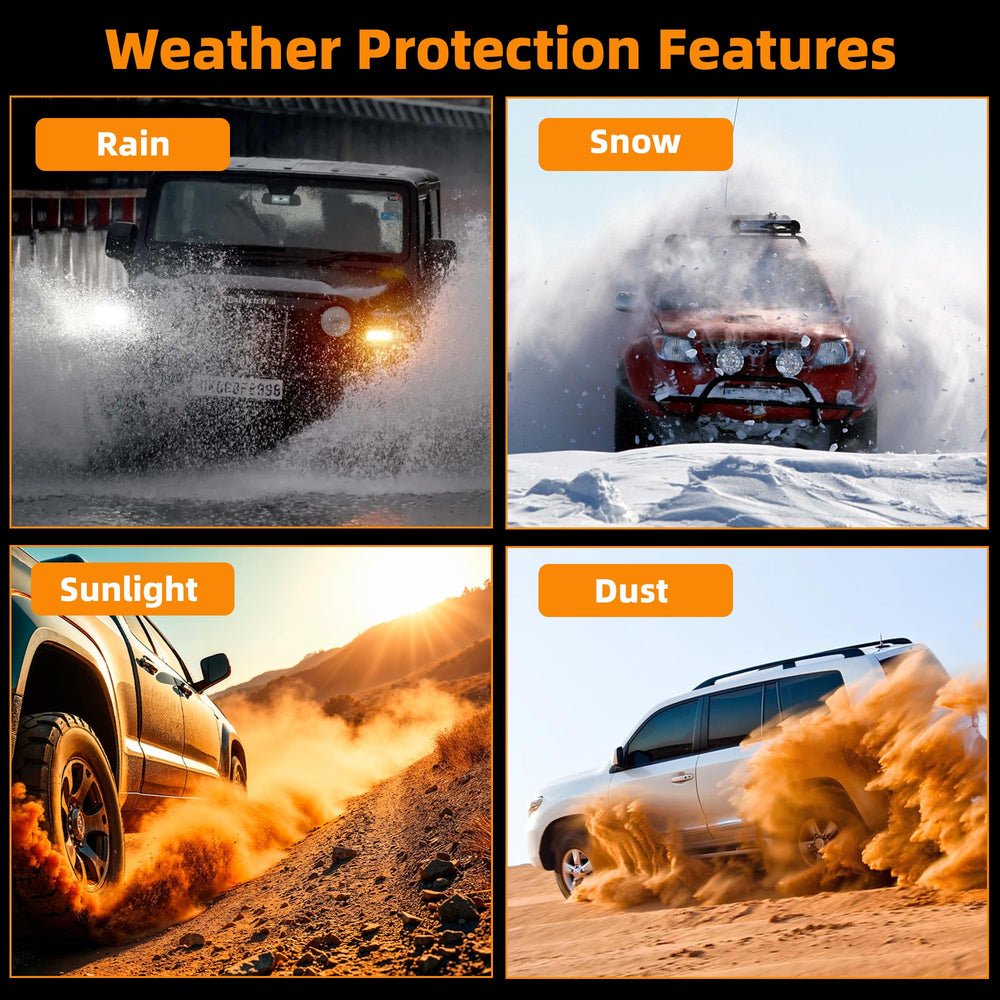 MUAKIOY winch cover breathability minimizes moisture buildup while covered.