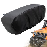 MUAKIOY winch cover outer fabric close-up with 900D material for all-weather protection.