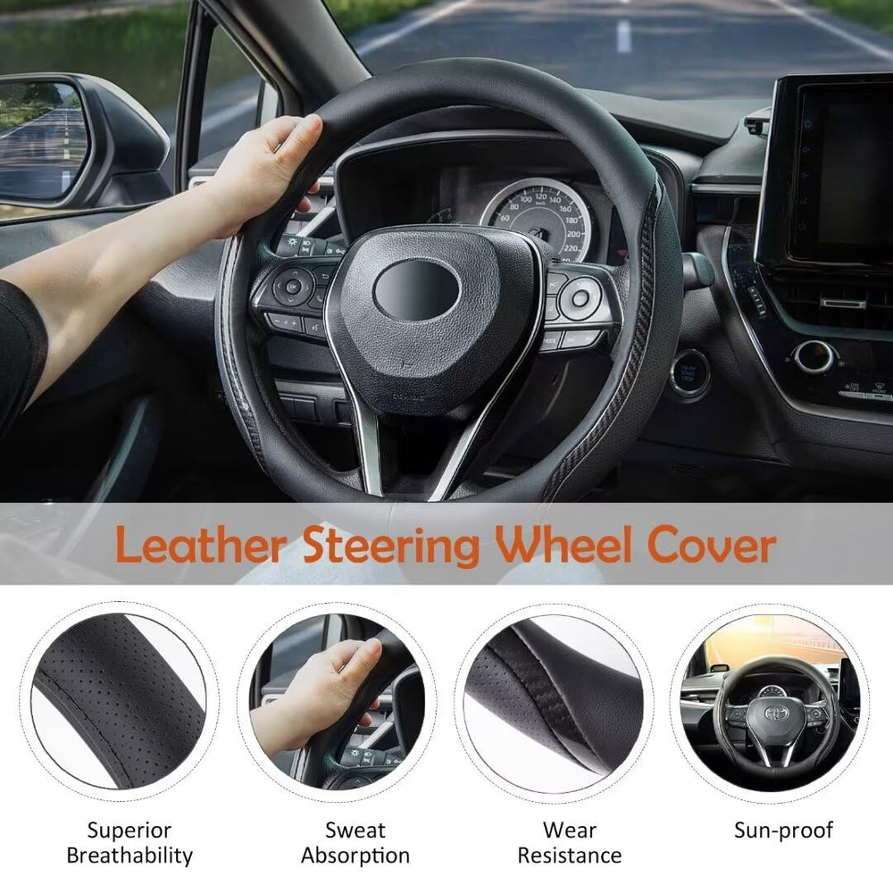 Muamos included car coasters keep spills under control.