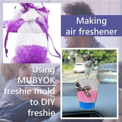 MUBYOK complete craft supplies for car freshie projects