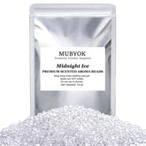 MUBYOK Midnight Ice beads in packaging showing premium longevity for car fresheners.