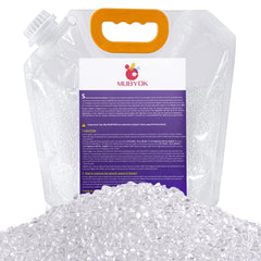 MUBYOK unscented aroma beads bulk bag—ready for fragrance infusion in DIY car freshies.