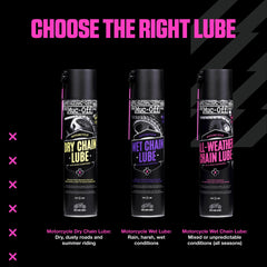 Tourer-friendly lubricant with longer reapplication interval potential