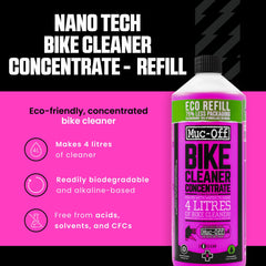Muc-Off Bike Cleaner Concentrate is mixed with water to make up to four liters