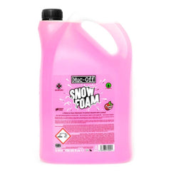Muc-Off Snow Foam bottle ready for safe, thorough pre-wash for cars, bikes, and motorcycles with a pH-neutral formula.