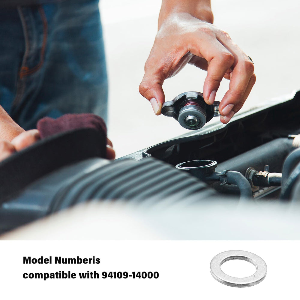 Honda OEM-compatible Mudder washers arranged for Civic maintenance.