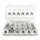 MUFFINMAN 144pc alignment shim kit front view for precise front-end adjustments