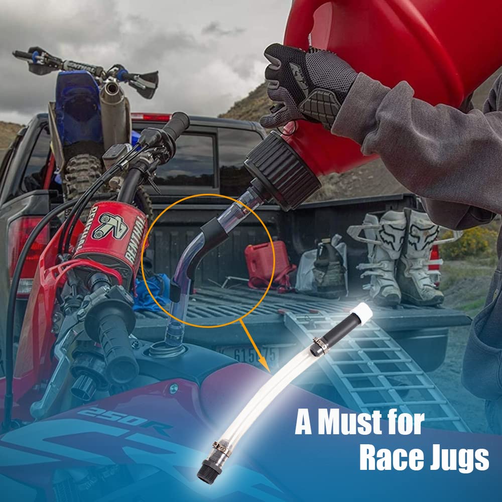 MUGE RACING connection stays secure to prevent leaks during pouring