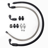 Muge Racing 6AN pressure hose braided for durability and leak resistance.