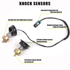 Muge Racing two-sensor system with harnesses supports simple GM model compatibility.