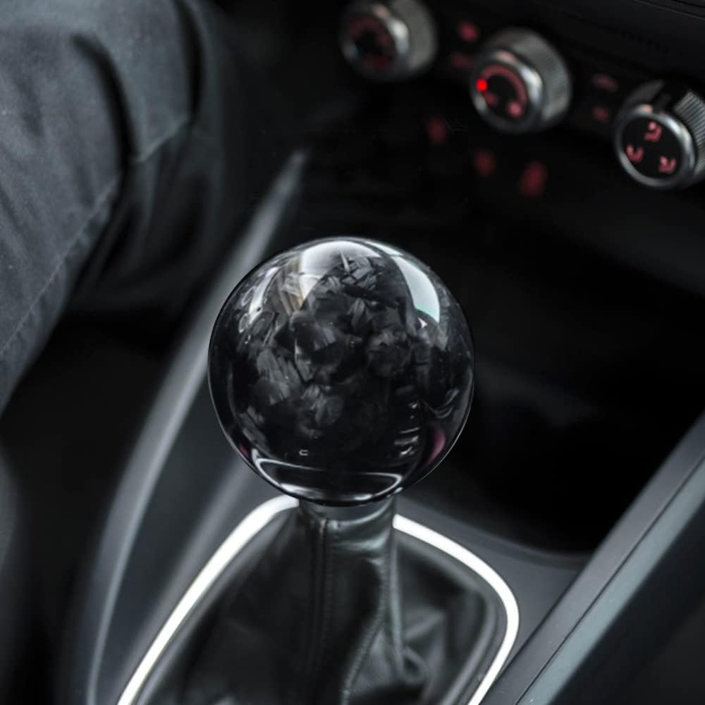 Muge Racing shift knob with 3 adapters included enables universal fit across many vehicles
