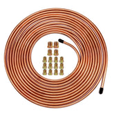 MuHize 1/4 brake line kit 25ft roll for durable corrosion resistance and simple installation.