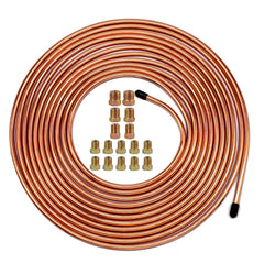 MuHize brake line 25ft copper-coated tube for corrosion resistance and smooth routing.