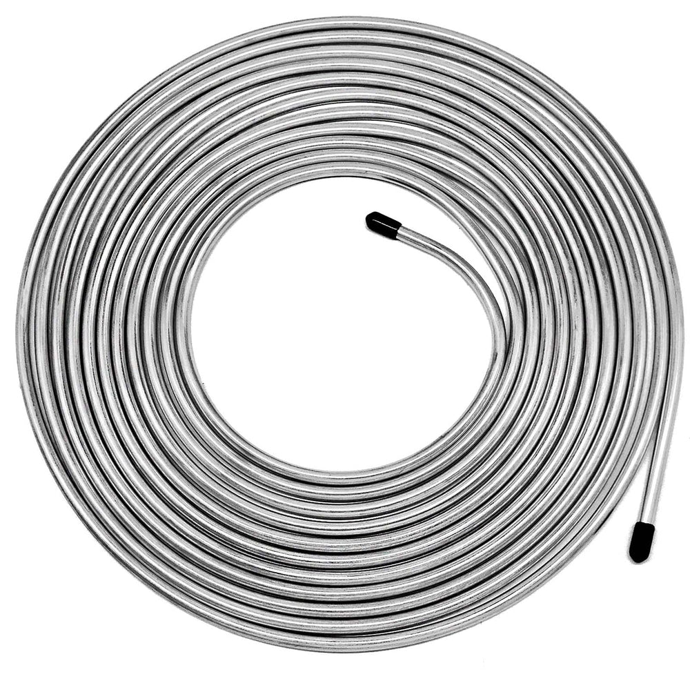 MuHize brake line 25ft unrolled for quick layout and inspection