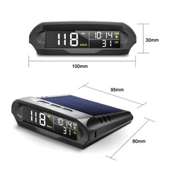 Mulcort time altitude temperature readouts aid navigation.