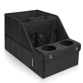 MULISOFT car seat organizer backseat pockets organize snacks on road trips.