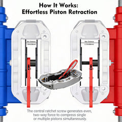 Mumicol hanging hooks support the caliper and protect hoses