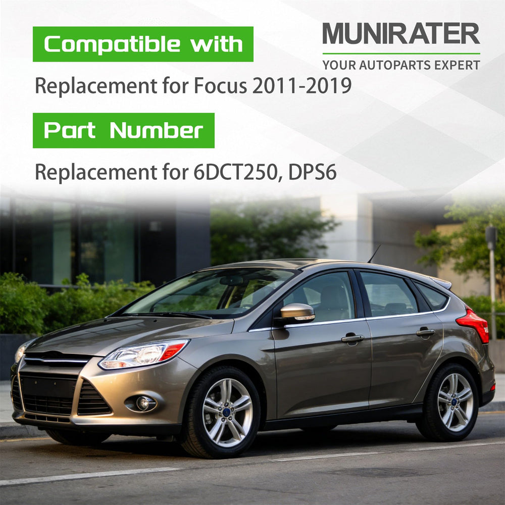 Munirater 6DCT250 fitments for Focus, B-Max and EcoSport ensure broad compatibility.