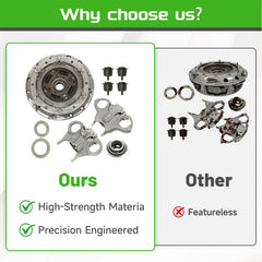 Munirater 6DCT250 high-strength iron material for durable performance.